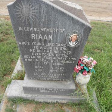 RHYN Riaan, van 1967-1995