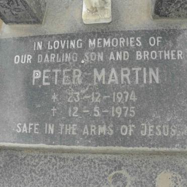 ? Peter Martin 1974-1975