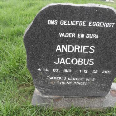 ? Andries Jacobus 1913-1992
