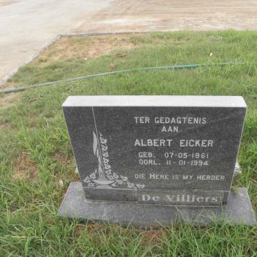 VILLIERS Albert Eicker, de 1961-1994