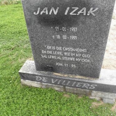 VILLIERS Jan Izak, de 1927-1999