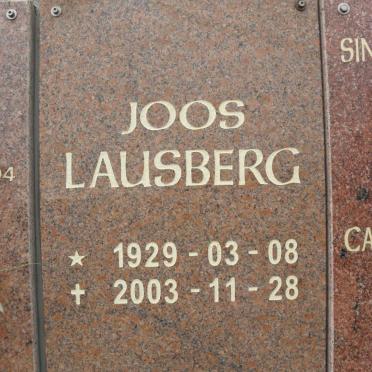LAUSBERG Joos 1929-2003
