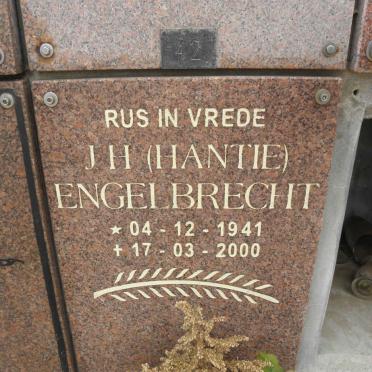 ENGELBRECHT J.H. 1941-2000