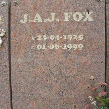 FOX J.A.J. 1925-1999