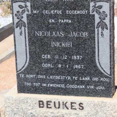 BEUKES Nicolaas Jacob 1937-1967