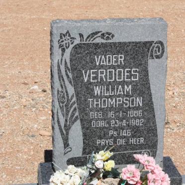 VERDOES William Thompson 1886-1982