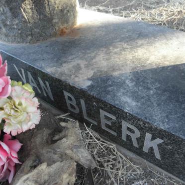 BLERK Annelie, van 1931-1991