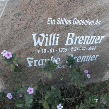 BRENNER Willi 1935-2008 &amp; Frauke BLASBERG