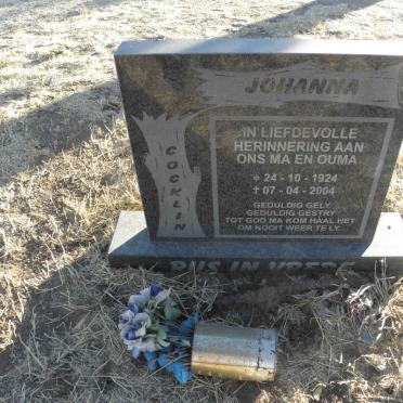 COCKLIN Johanna 1924-2004