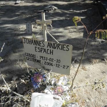 ESPACH Johannes Andries 1931-2006