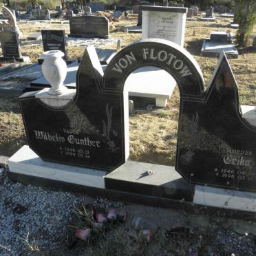 FLOTOW Wilhelm Gunther, von 1946-1999 &amp; Erika 1946-1998