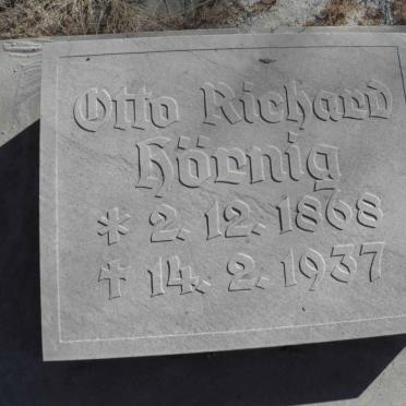 HORNIG Otto Richard 1868-1937