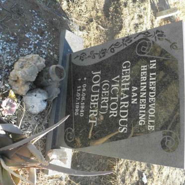 JOUBERT Gerhardus Victor 1940-1995