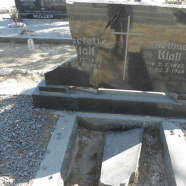 KLATT Arthur 1882-1968 &amp; Charlotte 1892-1984