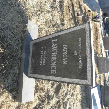 LAWRENCE Duncan 1912-1995