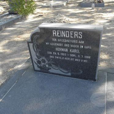 REINDERS Herman Karel 1903-1968