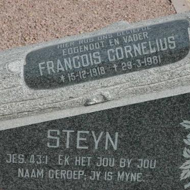 STEYN Francois Cornelius 1918-1981