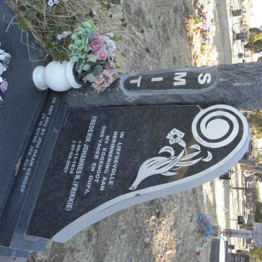 SMIT Frederik Johannes N. 1936-2007