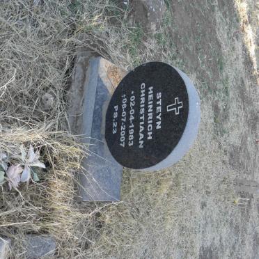 STEYN Heinrich Christiaan 1983-2007