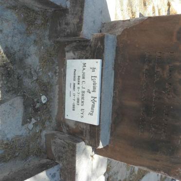 UYS C.J. Briers 1883-1968 &amp; Helena Augusta -1936