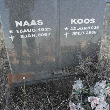 VENTER Naas 1925-2007 :: VENTER Koos 1936-2009