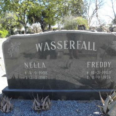 WASSERFALL Freddy 1903-1974 &amp; Nella 1908-1987