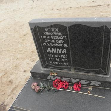 MEYER Anne 1920-2003