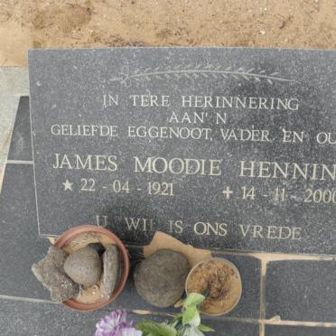HENNING James Moodie 1921-2000