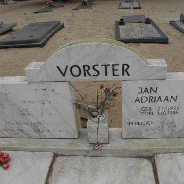 VORSTER Jan Adriaan 1926-1988 &amp; F.J.S. OPPERMAN 1933-1995