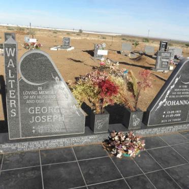 WALTERS George Joseph 1920-2001 &amp; Johanna 1933-2008