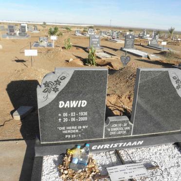 CHRISTIAAN Dawid 1936-2009