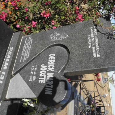 JOOSTE Derick Martin 1980-2012