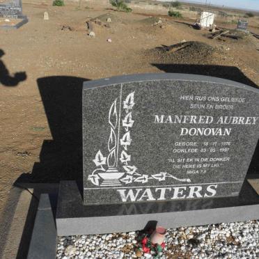 WATERS Manfred Aubrey Donovan 1976-1997