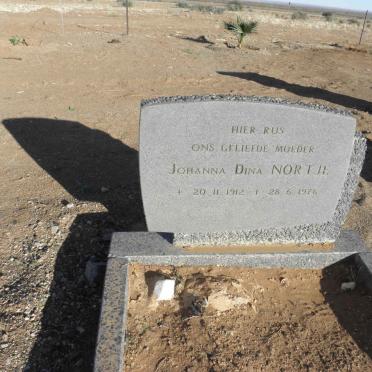NORTJE Johanna Dina 1912-1976