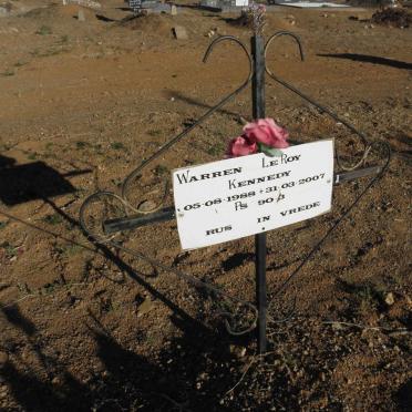 KENNEDY Warren Le Roy 1988-2007