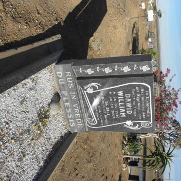 PLESSIS Dawid William, du 1940-2007