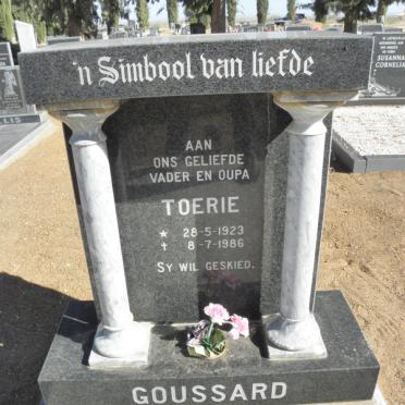 GOUSSARD Toerie 1923-1986