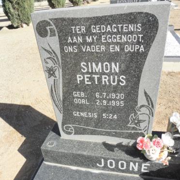 JOONÉ Simon Petrus 1930-1995