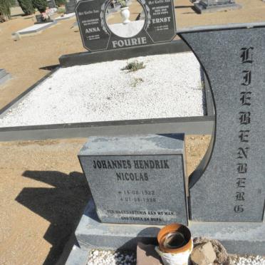 LIEBENBERG Johannes Hendrik 1922-1998