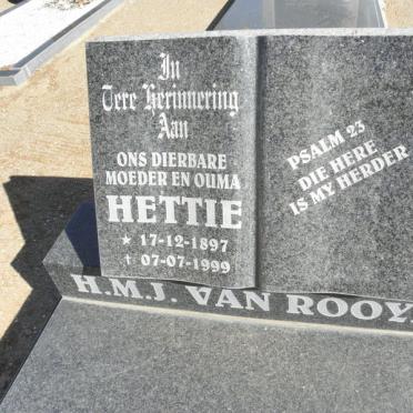 ROOYEN H.M.J., van 1897-1999