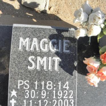 SMIT Maggie 1922-2003