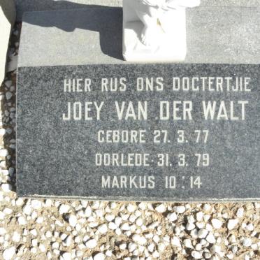 WALT Joey van der, 1977-1979