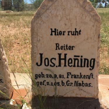 HEÑING Jos. 1881-1905