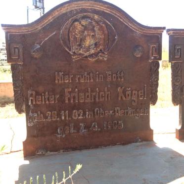 KÖGEL Friedrich 1882-1905