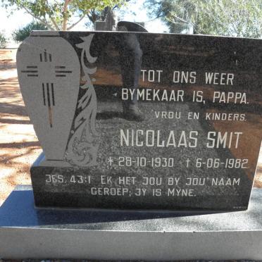 SMIT Nicolaas 1930-1982