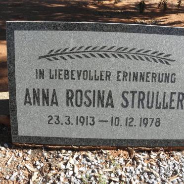 STRULLER Anna Rosina 1913-1978