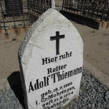 THIEMANN Adolf 1880-1904