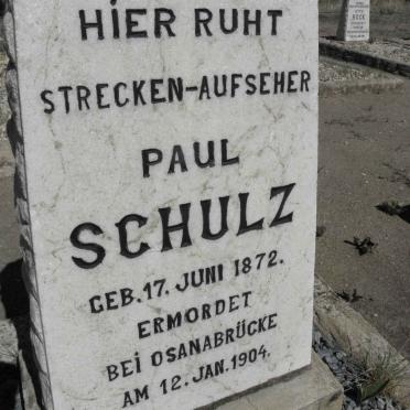 SCHULZ Paul 1872-1904