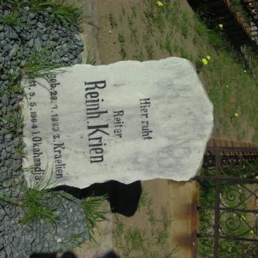 KRIEN Reinh. 1883-1904