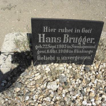 BRUGGER Hans 1905-1906